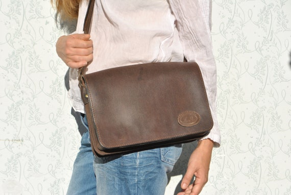 Crossbody bag, crossbody purse, leather messenger