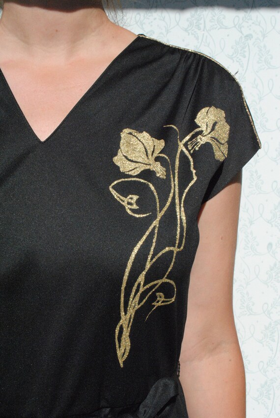70s dress, 70s black dress black, black disco dres
