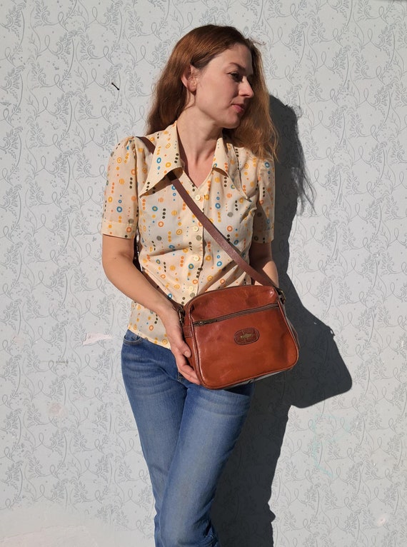 Italian Leather Bag 90s Bag El Campero Genuine Leather Bag Vintage 