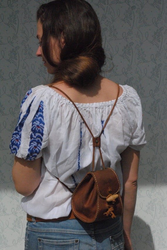 Mini backpack, backpack women, backpack purse, lea