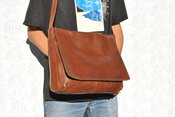 Messenger bag, leather messenger bag, large leathe
