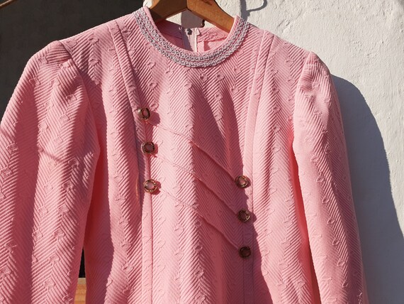 60s mod dress with long sleeves