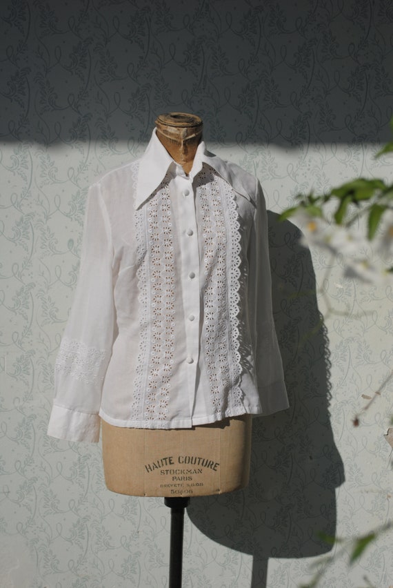 White blouse women, women blouse, woman blouse, wh