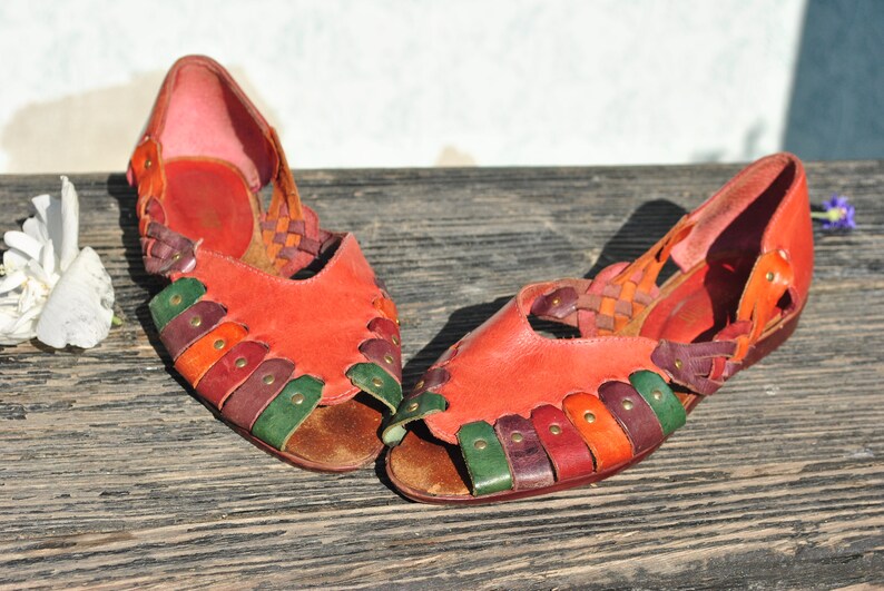 leather sandals Sandals women woven Brazilian leather sandals