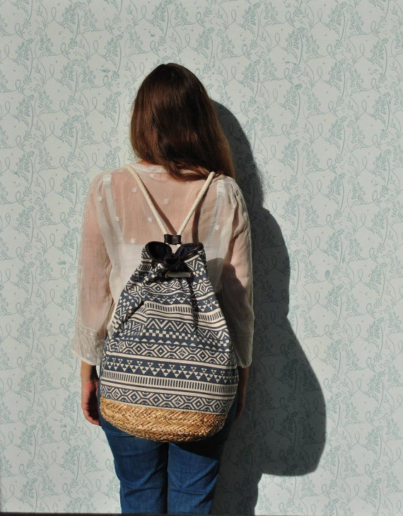 Women backpack, vintage backpack, womens backpack,