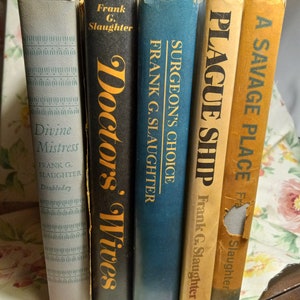 Lot of 5 Frank Slaughter Books