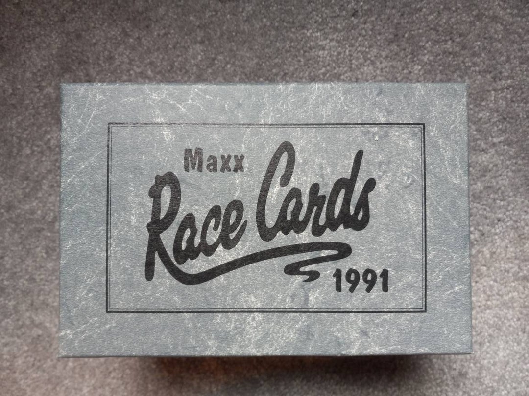 Maxx Race Cards 1991 Set - Etsy