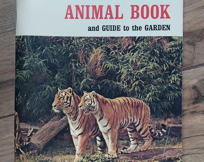 Philadelphia Zoo Animal Book and Guide to the Garden - Etsy