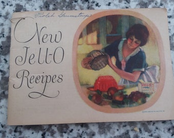 Vintage Jell-O Recipe Booklet 1925-1926