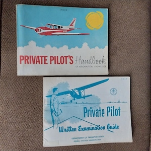 Private Pilot Written Examination Guide 1967 & Handbook 1965