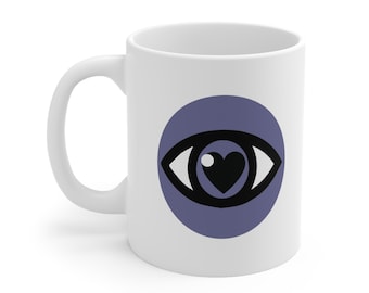 Empath Eye Coffee Mug 11oz - Empath Gift For Her - Coffee Mug Gift Idea - Spiritual Gift For Empaths - Inspirational Mug - Gifts for Empaths