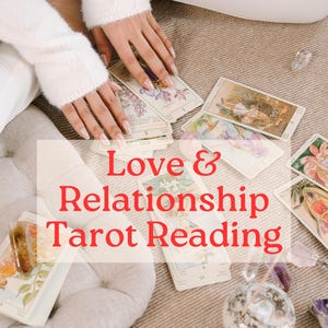 Leitura de cartas de tarô e oráculo LOVE em profundidade Leitura de relacionamento intuitiva de emergência no mesmo dia