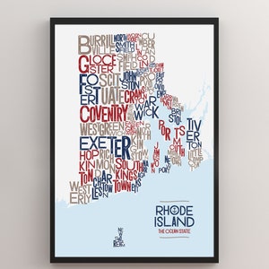 Rhode Island, Art Print