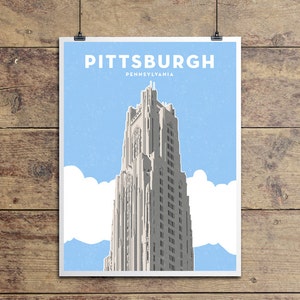 Cathedral of Learning, Pittsburgh Pennsylvania, Art Print