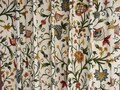 Hand Embroidered Kashmiri Crewel Fabric,#ZE102 Price BytheYard. Crewel Curtain Made to measure at your desire. Contact me for a quote