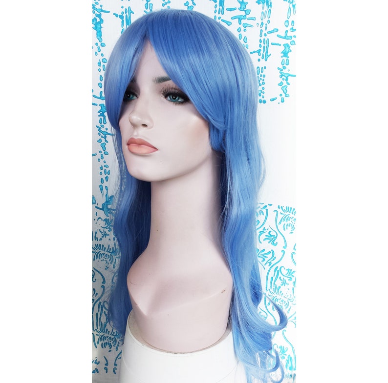 quality blue wig