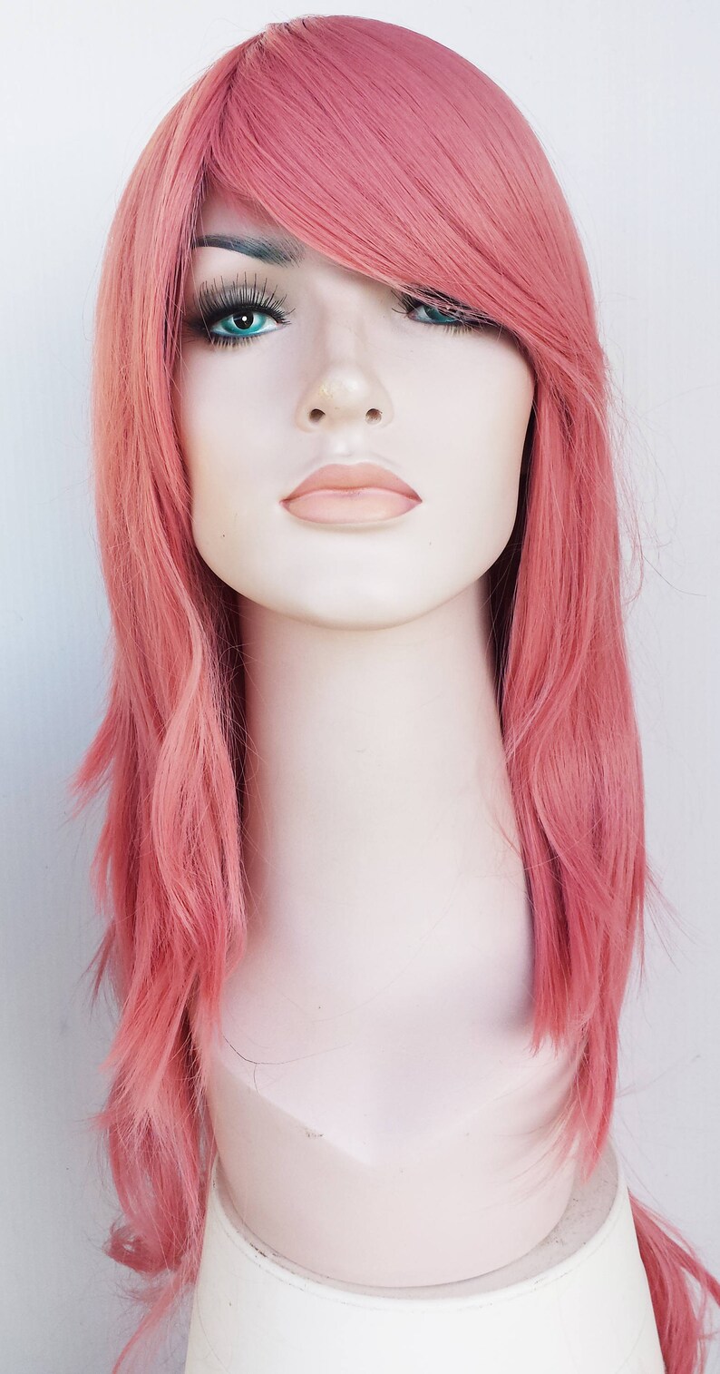 pink long hair