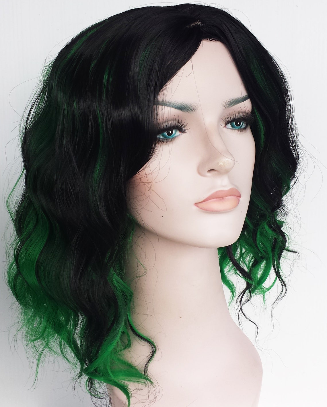 Mesmerizing Green And Black Wig View Nature Mesmerizing Green And Black Wig View Nature
