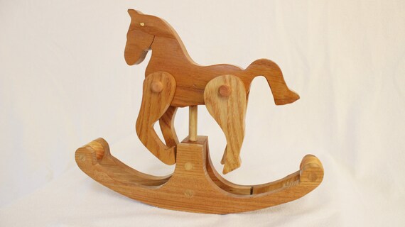 horse wooden toy