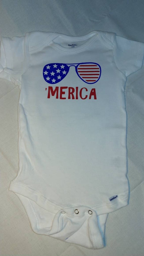 merica baby onesie