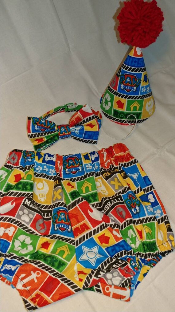 paw patrol 1st birthday outfit