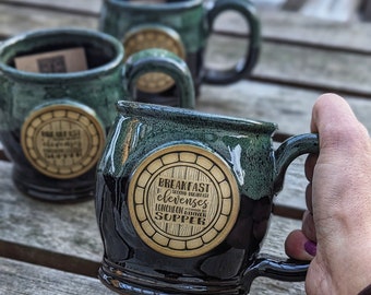 Hobbit Door - Meals - Stoneware Mug