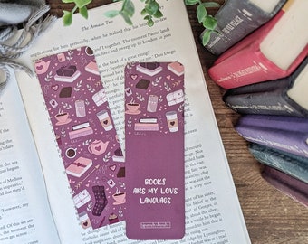 My Bookish Valentine Bookmark