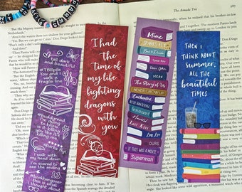 Speak Now Bookmarks (series 3)