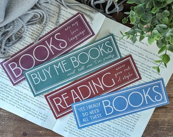 All about Books, bookmarks