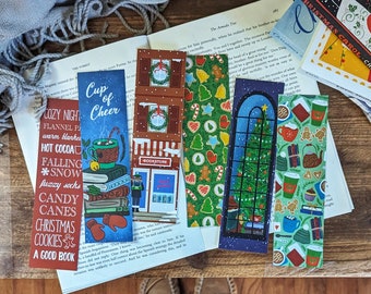 Cozy Holiday Moment Bookmarks