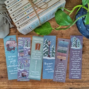 Narnia Inspired Bookmarks