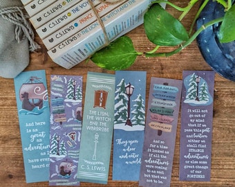 Narnia Inspired Bookmarks