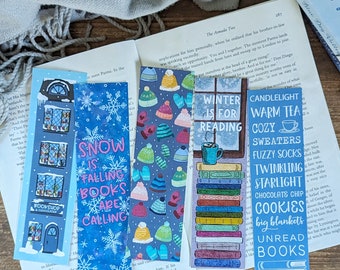 Snow Day Bookmark Collection