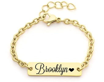 personalized baby name bracelets