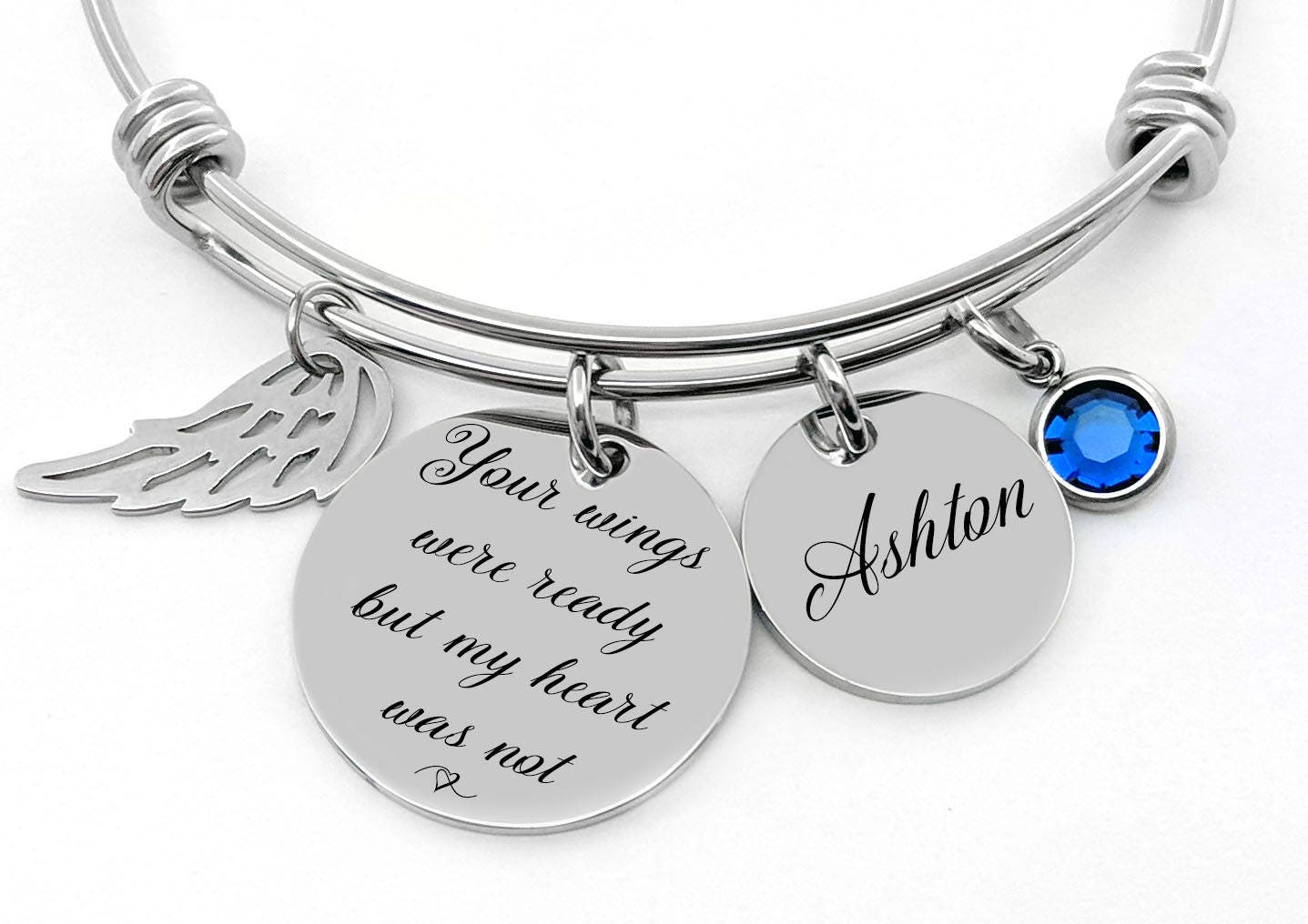 your wings were ready bracelet