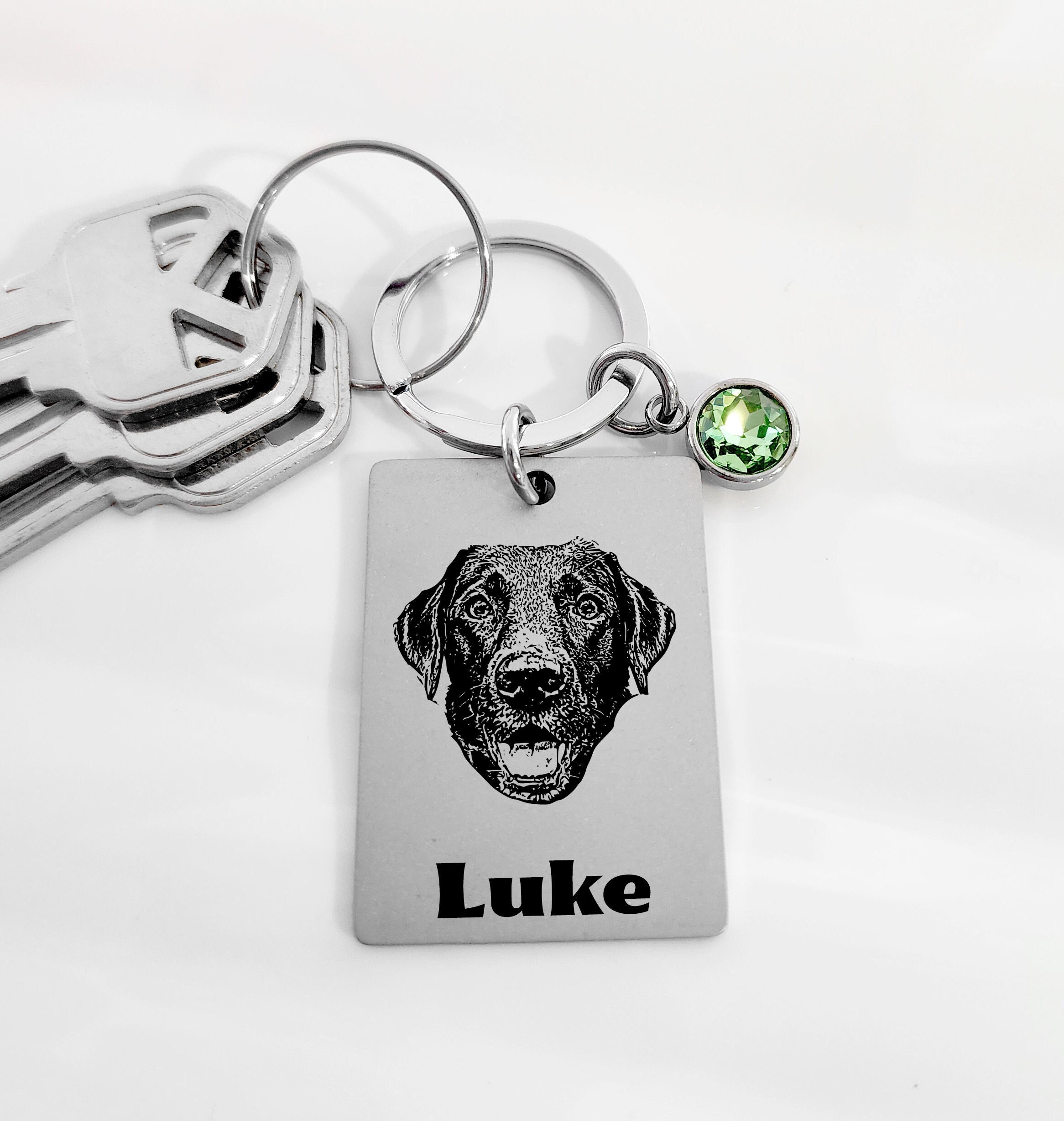 Best Dog Mom Keychain - Labrador Best Dog Mom Keychain - Labrador