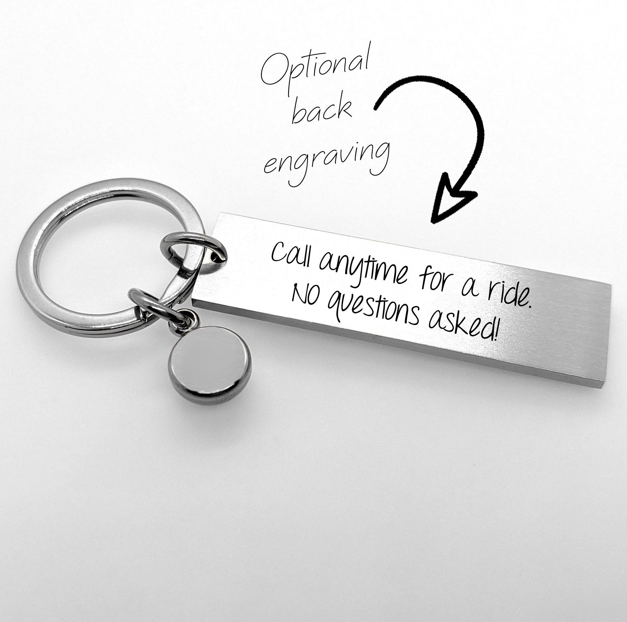 Gag Gifts Keychain For Teen Boys Girls, Have Fun,drive Safe Don't Do Stupid,  Love Mom, Keyring Son Daughter,gifts For Christmas,birthday - Temu