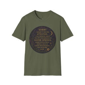 Stylish Statement T-Shirt, Stevie Nicks Silver Springs Witchy, Unisex Graphic Shirt, Casual Wear, Gift for Friends, Comfy Everyday Top