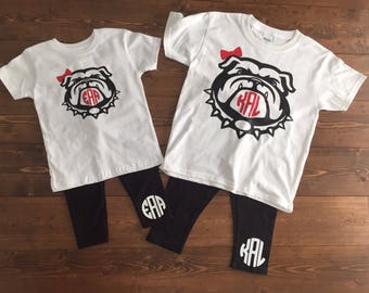 baby girl georgia bulldog outfits