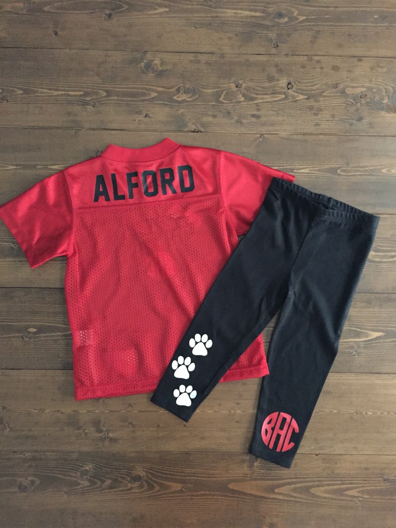 UGA Georgia Bulldogs Inspired Jersey shirt pants not included image 5