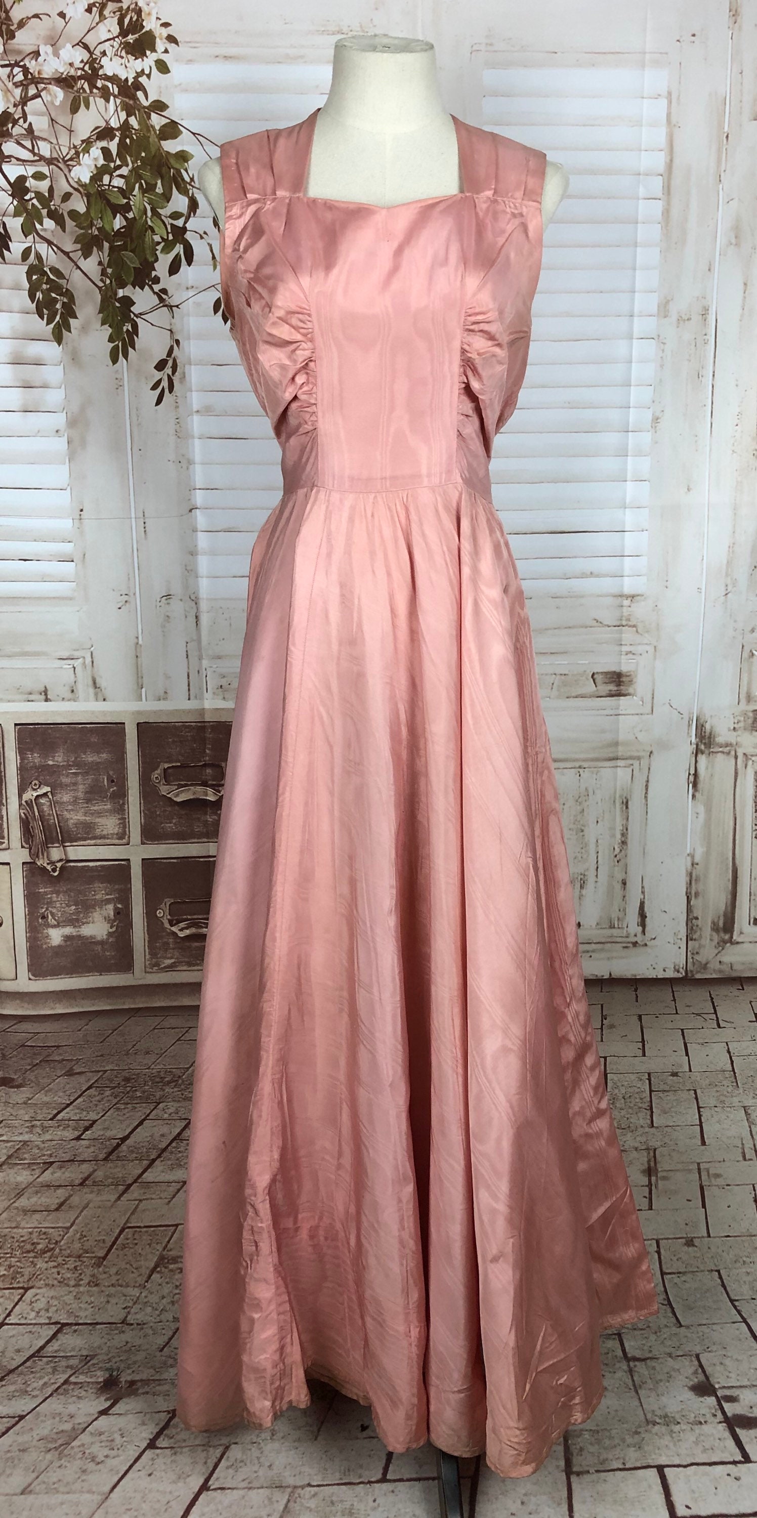 1940年代 salmon pink dress il_340x270.4747930191_5vpe.jpg