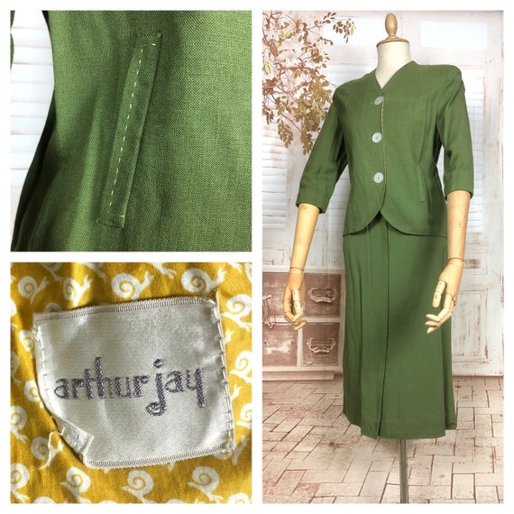 Stunning Original Late 1940s / Early 1950s Vintag… - image 1