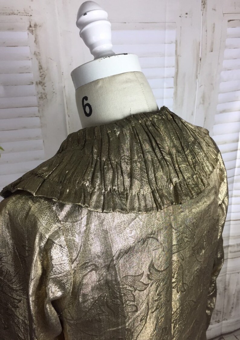 Original 1930s Gold Lame Jacket
