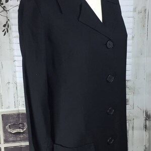 Original Vintage 1950's Black JHB Jr Cotton Coat - Etsy