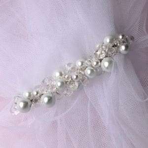 Wedding brooch, brooch for wedding dress lifts train, ideal for attaching the bride's dress nicely image 1