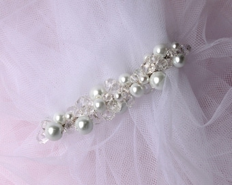 Wedding brooch, brooch for wedding dress lifts train, ideal for attaching the bride's dress nicely