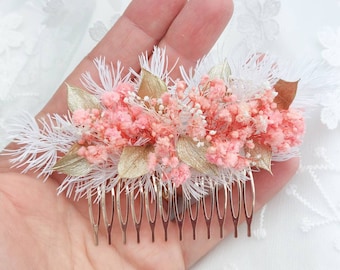 Wedding Hair Jewelry - bay leaf comb for bride - Gold or Silver - bridal bride - wedding hairstyle