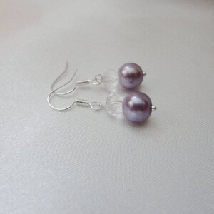 Serre-tête Bijou Mauve Violet, Perles Et Verre - Pour Mariage, Cérémonie Ou Soirée, Neuf Avec étiquettes