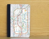 Berlin leather ipad case, ipad mini case with Berlin subway map, gift idea