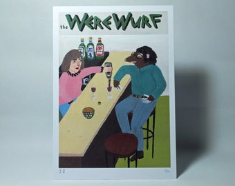 WEREWURF  * limited edition - Art Print 300g/m offset paper *